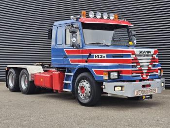Scania T143.450 6x4 TORPEDO / HAUBER / HYDRAULIC